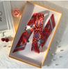2024 Silk Twilly Scarf: Stylish Ribbon for Bag Handles & Hair