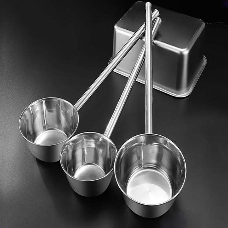DEKEBAG Stainless Steel Long Handle Water Ladle