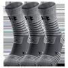 Under Armour Crew Socks Unisex 3 Pack Gray 22610208-072