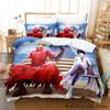 TRIGUN STAMPEDE Anime Bettwäsche Set Einzelbett Twin Full Queen King Größe Bettbezug für Erwachsenen Kinder Schlafzimmer