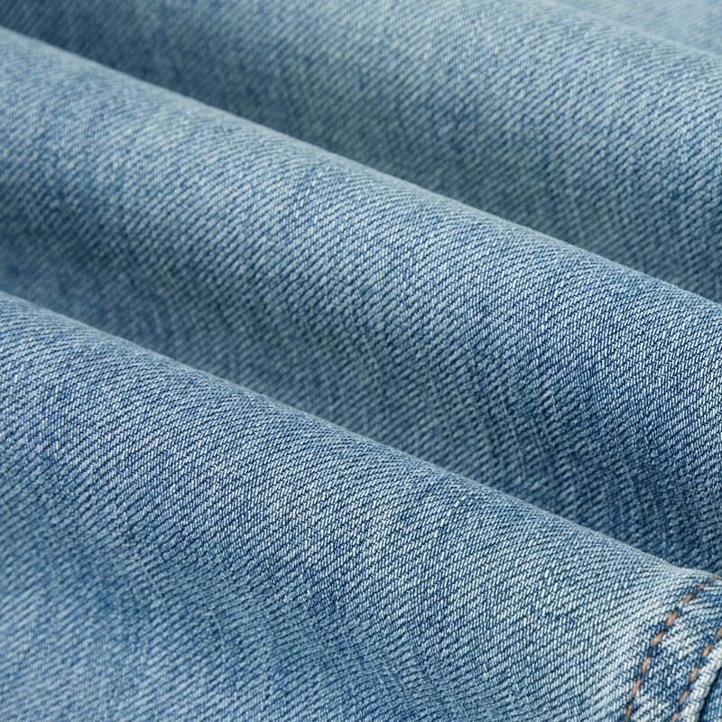 RAIN.CUN Women's Warm Thin Velvet High-Waist Straight-Leg Jeans