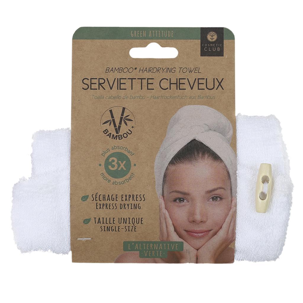 Les Trésors De Lily [A1251] - Magic Bamboo Hair Towel 'Scarlett' Ivory - One Size (express Exchange)
