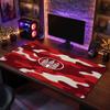 FC St. Pauli Football Print Duża Podkładka pod Mysz, Antypoślizgowa Rozszerzona Mata na Biurko do Gier do Biura Domowego