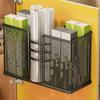 Wall Mounted Hair Dryer Storage Holders No-Drill Comb Curling Storage Rack  Cabinet