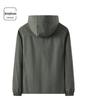 Men's Autumn Hooded Windproof Jacket - Plus Velvet, Thickened, Waterproof, Casual & Mountaineering.