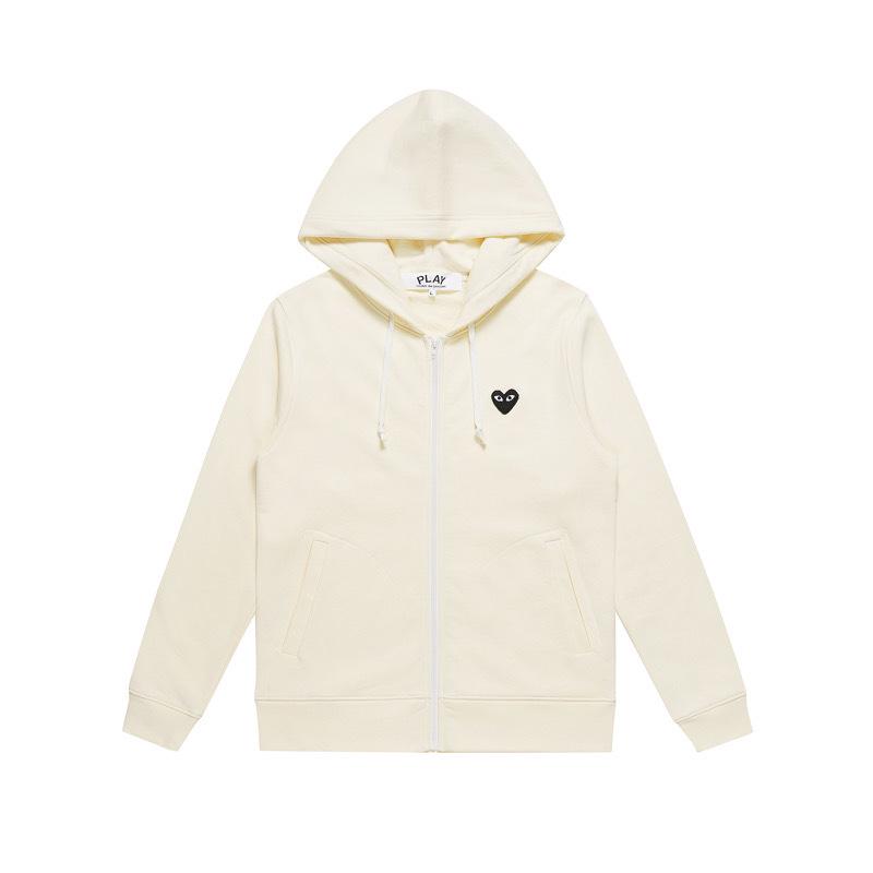 HEYPLAY Unisex Heart Pattern Cotton Hoodie - Japanese Trend, Autumn/Winter Style