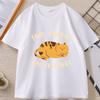 Smol Energy Big Feelings Cat Tshirts Casual Cotton Short Sleeve Round Neck Tshirt Unisex WOMEN Summer Comfortable Clothes Tops