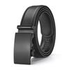 Men's Genuine Leather Belt - Automatic Buckle, Casual Fashion, Business Trousers Style.
