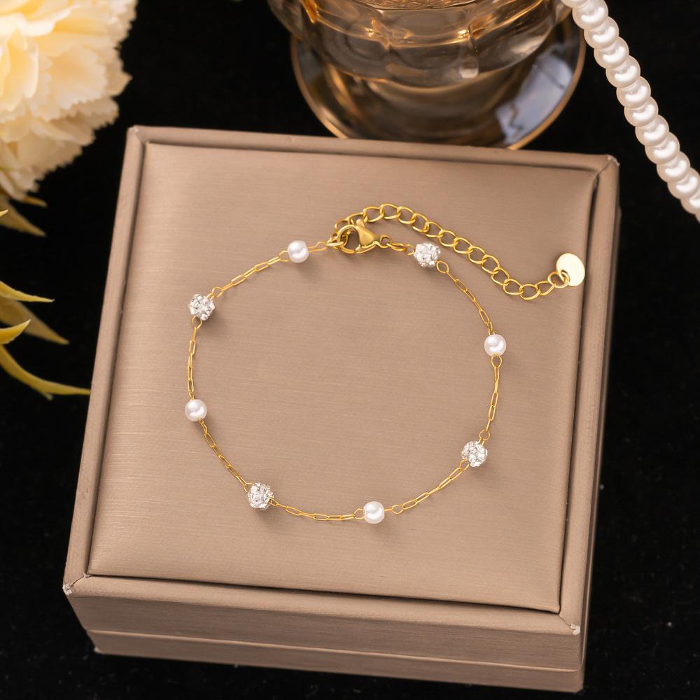 Fashion Titanium Steel Bracelet Never Fade Elegant Durable Jewelry for Women Men Unisex