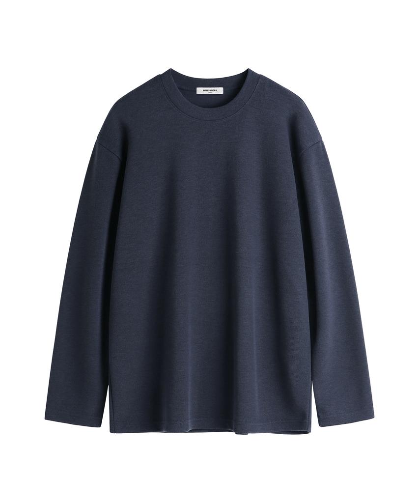 BRENSON Soft Feel Loose Fit Knit Long Sleeve Tee ( 9 Colors )