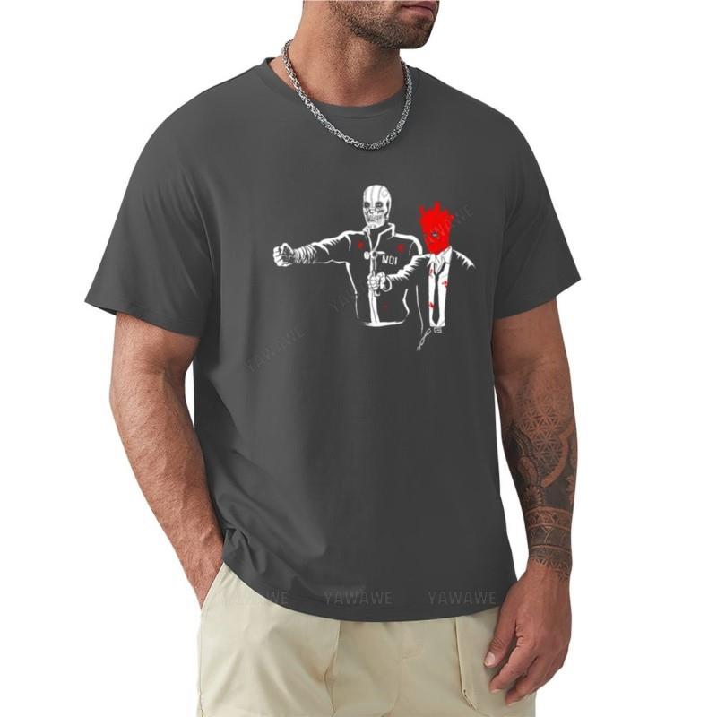 Black Tshirts The Cleaners Tshirt Heavyweight T Shirts Oversized T Shirt Blouse Plain Black T Shirts Unisex Crew Neck Teeshirt
