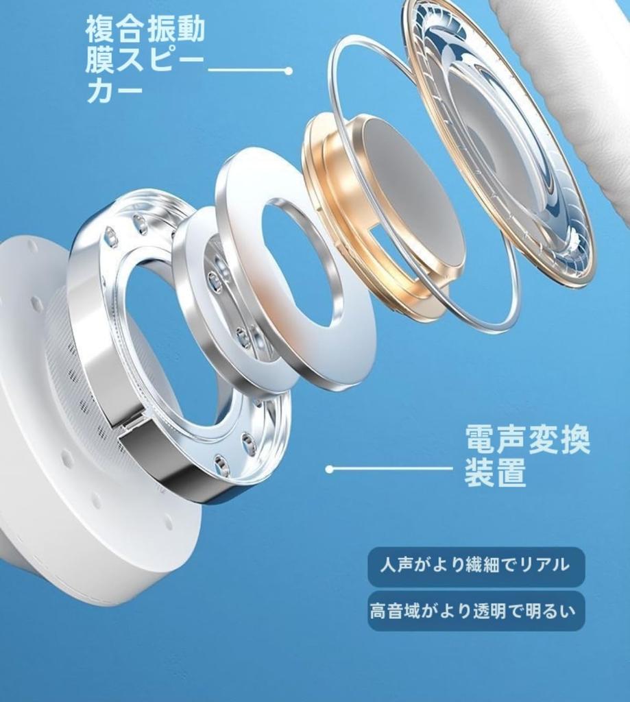 Bluetooth Wireless Bluetooth Noise Wired Wireless HIFI Up to 80 Hours Sound Leakage Adjustable Volume Suitable for Commuting and Audio Cable Included