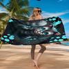 Che-shire Cat Smile Beach Towel Microfiber Beach Towel, Lightweight and Quick-Dry, for Summer Travel, Swimming Pool Fan Birthday Gift