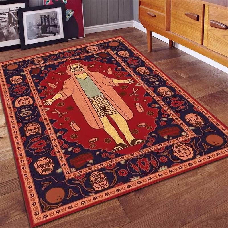 

Lebowski Rug Dude Rug Famous Rug Mid Century Rug Popular Rug Salon Rug Decoration Custom Rug Floor Rug Area Rug Modern Rug 40x60cm
