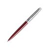 Waterman Ballpoint Pen, Metropolitan Essential, Satin Red CT, Fine, Oil-Based, Genuine Product