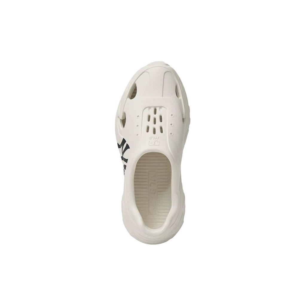 New MLB Big Ball Chunky Recovery Beach Sandals Unisex Ivory White 3ASQBCR43-50IVS