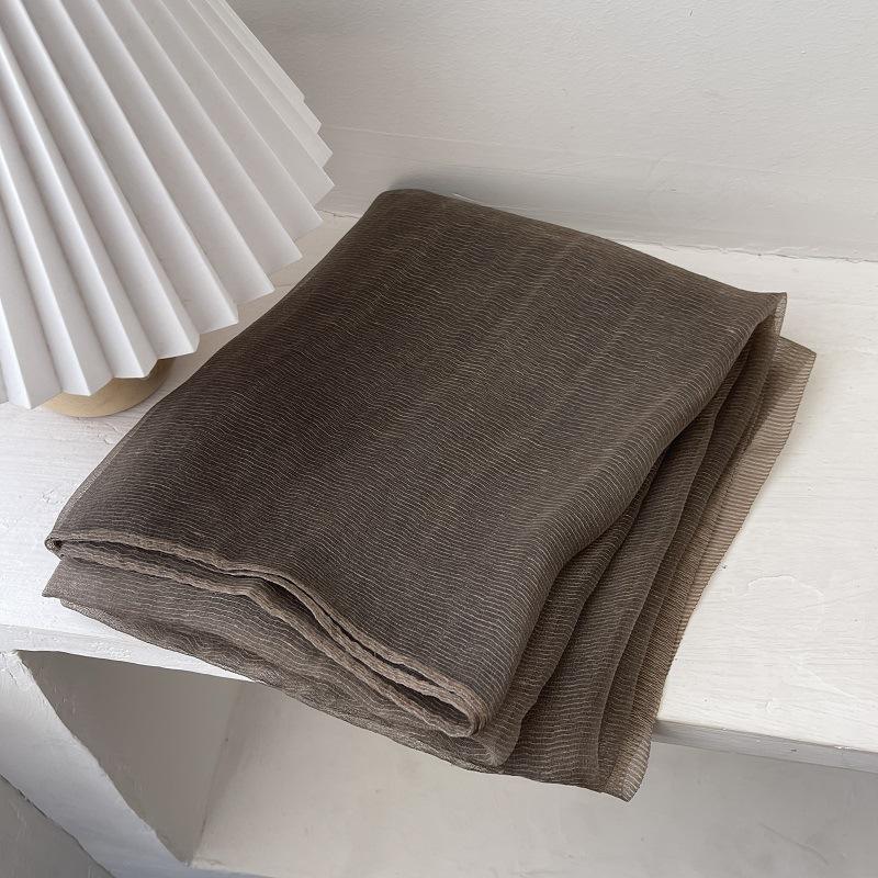 

Vreovor Елегантний та Зручний Сітчастий Тонкий Шарф Захист від Сонця Дорожня Накидка Подвійного Призначення Жіночий Весняний Літній Осінній Пряжа Високоякісний