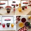 10/20/30pcs Home Decor Wedding Supplies Birthday Party Disposable Tableware Plastic Cups Transparent