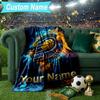Custom Name Blanket Indiana Basketball Team  Blanket Bedding Blanket for Travel, Camping, Living Rooms, Offices, Sofas, Fan Christmas gift