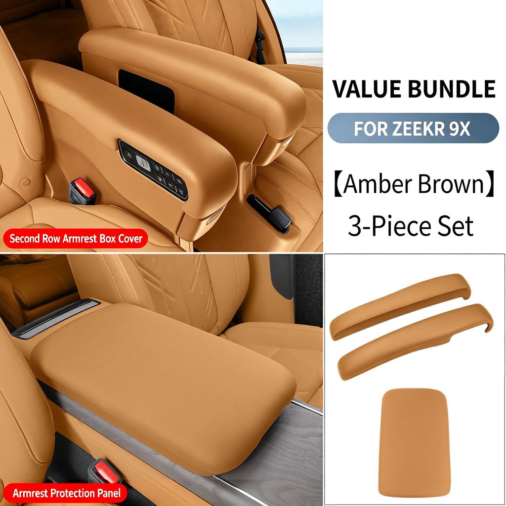 FOR ZEEKR 9X Interior Accessories for Rear Row Seat Armrest Cover and Middle Row Armrest Protection Cover