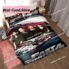Fast & Furious Bedding Set Fashion Movie Printed Comforter Quilt Bed Cover Duvet Cover Pillow Case 3 Pieces Sets Kids Adult Size