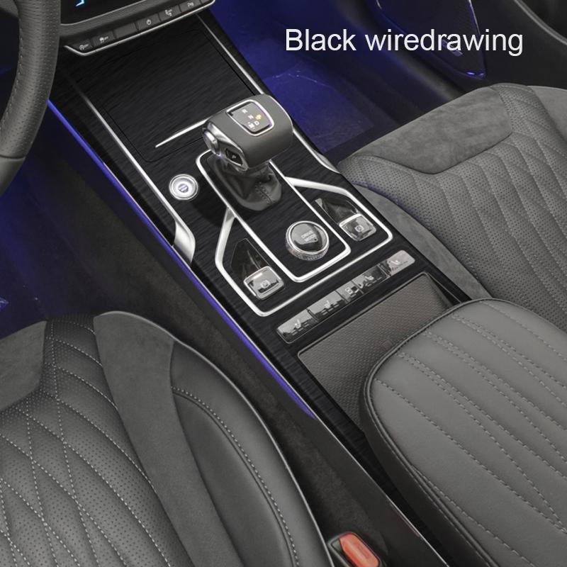 Car Interior Sticker For HONGQI HS5 2019-2025 Lifting Window Panel Decal Inner Door Gear Box Dashboard Film Auto Accessories