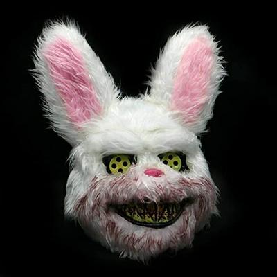 Festa di festa Copricapo spaventoso Orso di coniglio Maschera cosplay Costume di carnevale Copricapo Puntelli Danza fatta a mano Maschere horror di Halloween