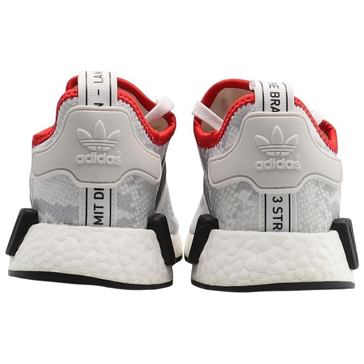 Adidas NMD_R1 Stlt 'White Black Scarlet' FV3874