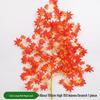 Artificial Red Maple Leaf Branch for Decoration and Landscaping
