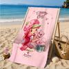 Straw-berry Sweet Moment Beach Towel, Microfiber Beach Towel, Perfect For Pool, Beach, Travel, Home Decor Beach Party Fan Gifts