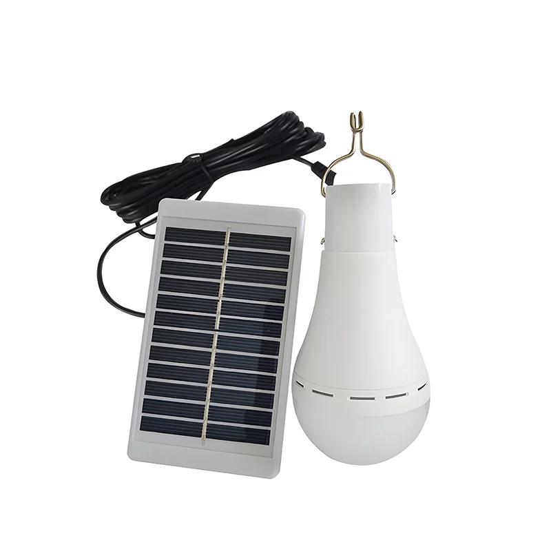 LED Hanging Solar Light IP68 Waterproof USB Charged Emergency Sunlight Powered Lamp Outdoor Camping Tent Lights Emergency Ligh