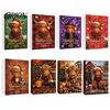 Holiday Countdown Surprise 24 Days 3D Highland Cow Advent Calendar 2026, Christmas Cute Farm Animal Gift for Parent Child Interaction Calendar,