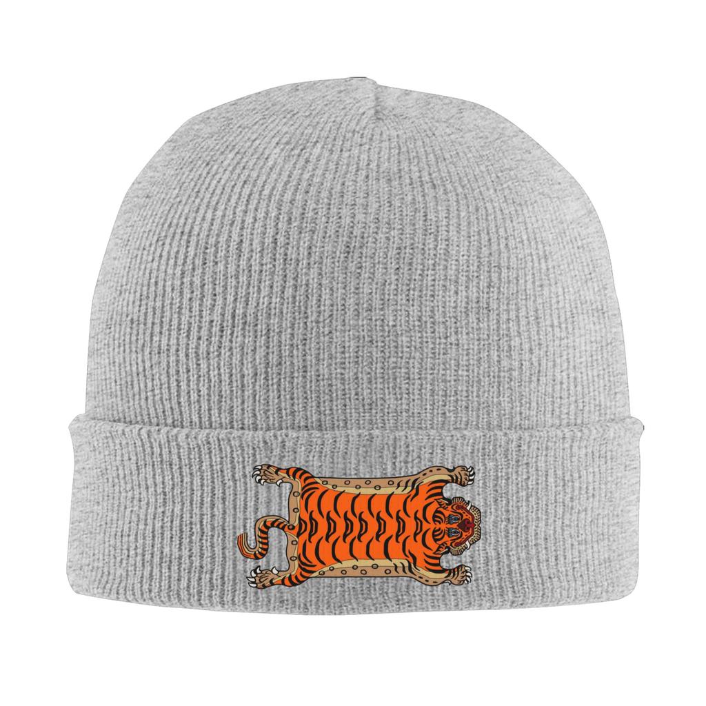 Tibetan Tiger Rug Warm Knitted Cap Winter Knit Bonnet Hat Skullies Beanies Hip Hop Caps for Unisex