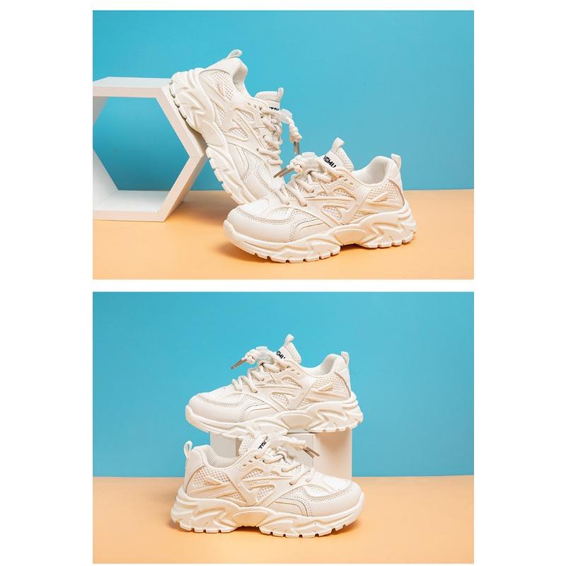 Scarpe da Bambino Scarpe Traspiranti in Rete per Ragazzi e Ragazze Scarpe da Basket Casual