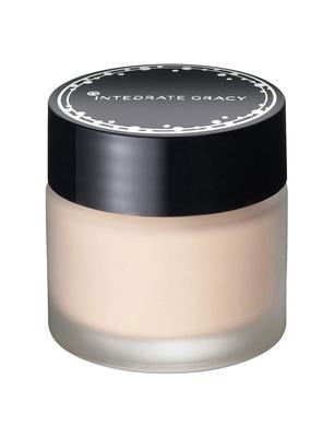 INTEGRATE GRACY Moist Cream Foundation Pink Ochre 10 Lighter Skin Tone with a Reddish 25g (A Undertone) SPF22 PA++