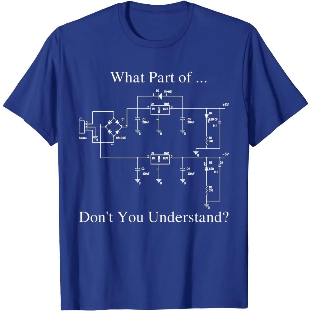Electrical Engineer T-Shirt Gift Funny Engineering Sarcasm T-Shirt Printed T Shirt  Man T Shirts Printed Plain