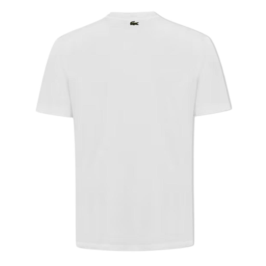 Lacoste Mens Cotton Blend Oversized Short-Sleeved T-Shirt