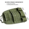 Car Seat Back Organizer Tactical Molle Car Seat Organizer Storage Bag Universal Self-driving Hunting Seat Cover Bag Accessories