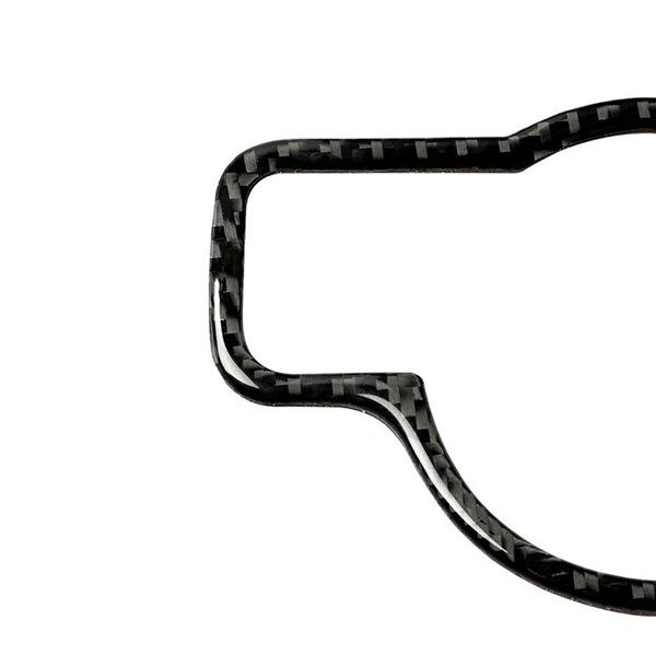 Carbon Fiber Texture ABS Headlight Switch Frame (Type A)