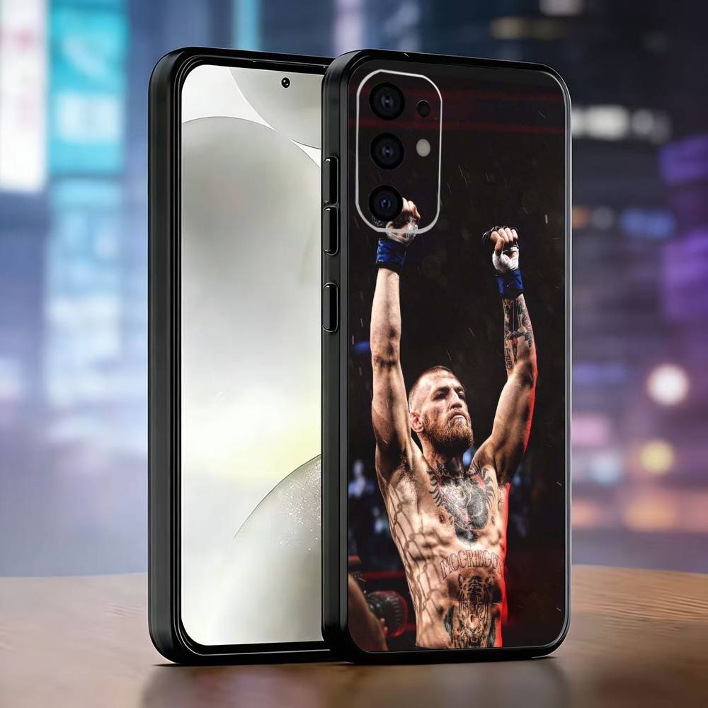 Conor McGregor Boxing Phone Case For Samsung S25,S24,S21,S22,S23,S30,Ultra,S20,Plus,Fe,Soft Silicone Black Cover