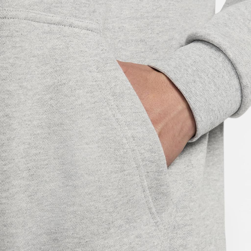 Nike Club Hooded Pullover Loose Soft Breathable Cotton Drop Shoulder Long Sleeve Sweatshirt Men Sweatshirt Dark-Gray HJ1817-063