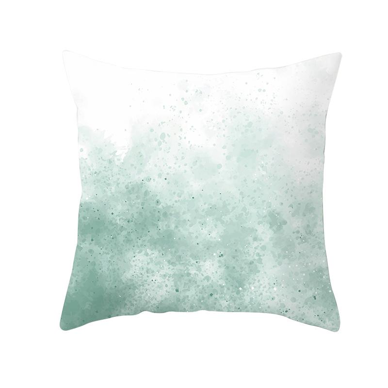 Home Decoration Geometric Space Printed Pillow Cover Colorful and Bright Sofa Cushion Cover