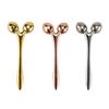 New 3D Massage Roller Stainless Steel Eye Removing Wrinkles Beauty Stick For Facial Tightening Skin Massage Tool