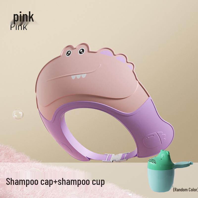 Visera Impermeable para Champú y Gorro de Baño para Niños