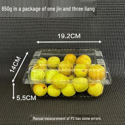 Disposable Transparent Fruit & Vegetable Containers