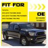 1x Bumper End 2012-2015 For Toyota Tacoma Textured Plastic Front Right Side
