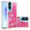 For Honor 90 Lite Case Cartoon Painted Pattern Quicksand Liquid Cover For Huawei Honor 90 Lite Honor90 90Lite Phone Case Fundas