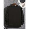 Men's New Fashion Crew Neck Sweatshirt - Loose Fit Long Sleeve Casual Trendy Style, Suitable For Daily Wear, Digital Print