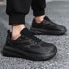 Men Elevator Platform Skateboarding Shoes Casual Wide Head Walking Shoes Black Running Sneakers Sport Shoes Large Size