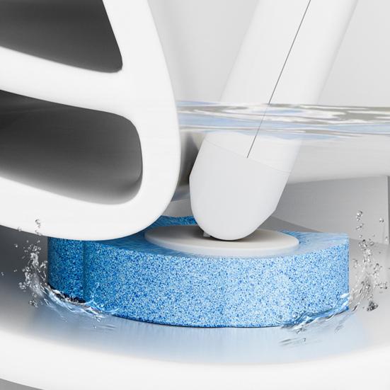 Jednorázová toaletní štětka Prodloužená rukojeť Silná čisticí tyč Třívrstvá struktura Čistič koupelny vany toalety